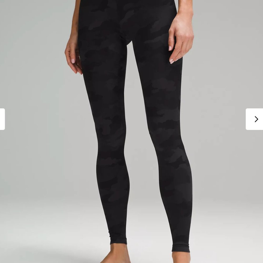 lululemon camo align leggings